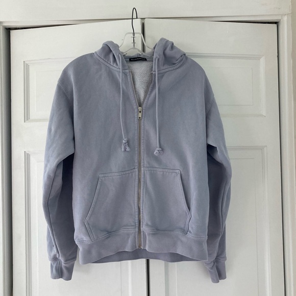 Brandy Melville | Christy Light Blue Hoodie - Picture 5 of 8